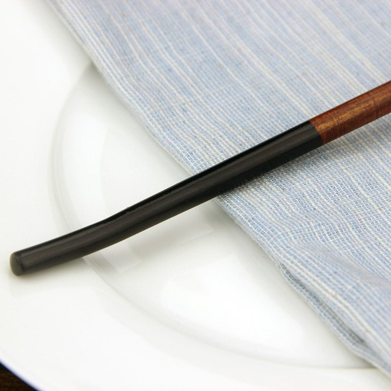 AOOSY Wooden Long Tea Spoons  AOOSY 9.13 inches 10 Pieces 100% Natural Wood Long Handle Drink Spoons Cocktail Stirrer Swizzle Sticks - Image 5